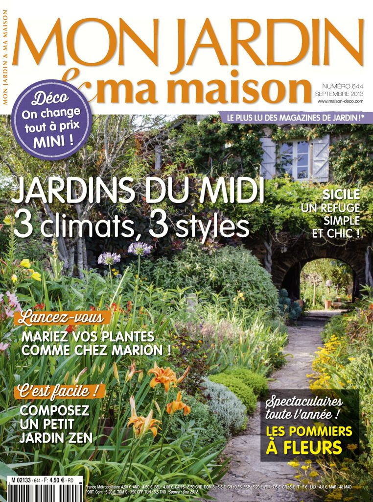 Mon Jardin Ma Maison Septembre 2013 Digital DiscountMags