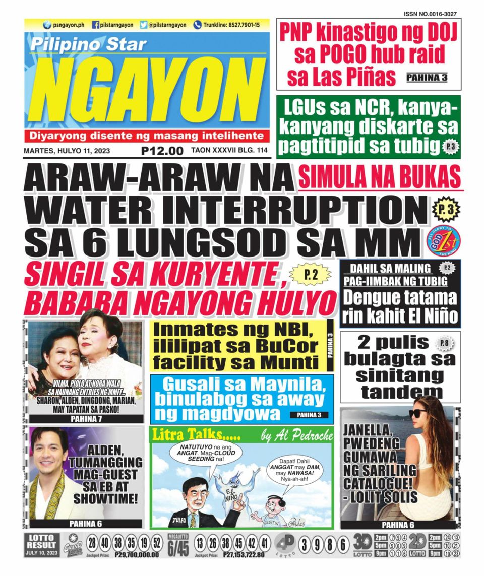 Pilipino Star Ngayon July 11 2023 Digital DiscountMags