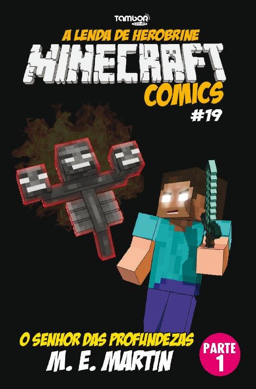 Minecraft Comics A Lenda De Herobrine Agosto 2023 Digital