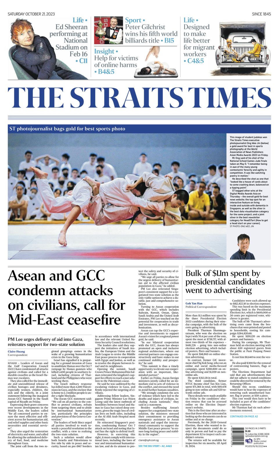 The Straits Times October Digital Discountmags