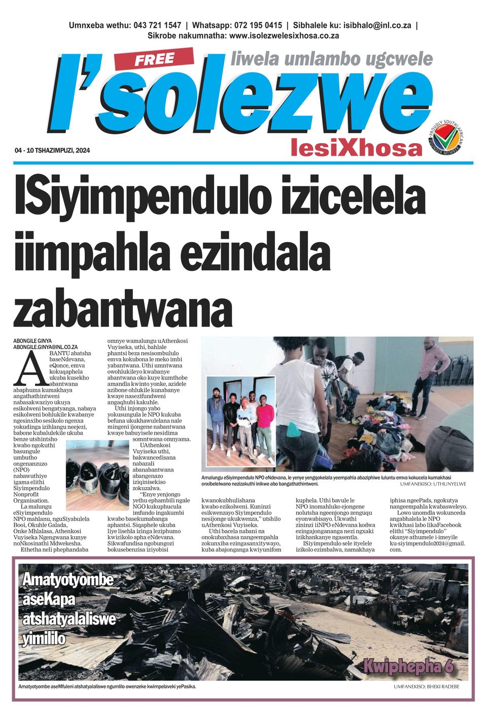 Isolezwe LesiXhosa April 04 2024 Digital DiscountMags