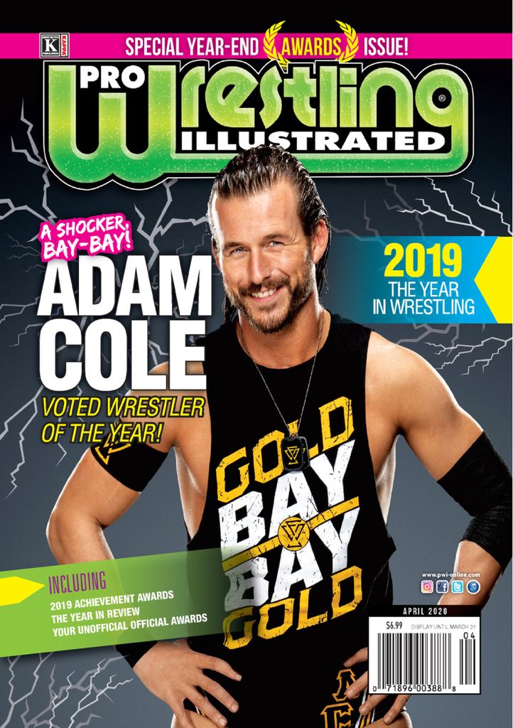 Pro Wrestling Illustrated April Digital Discountmags