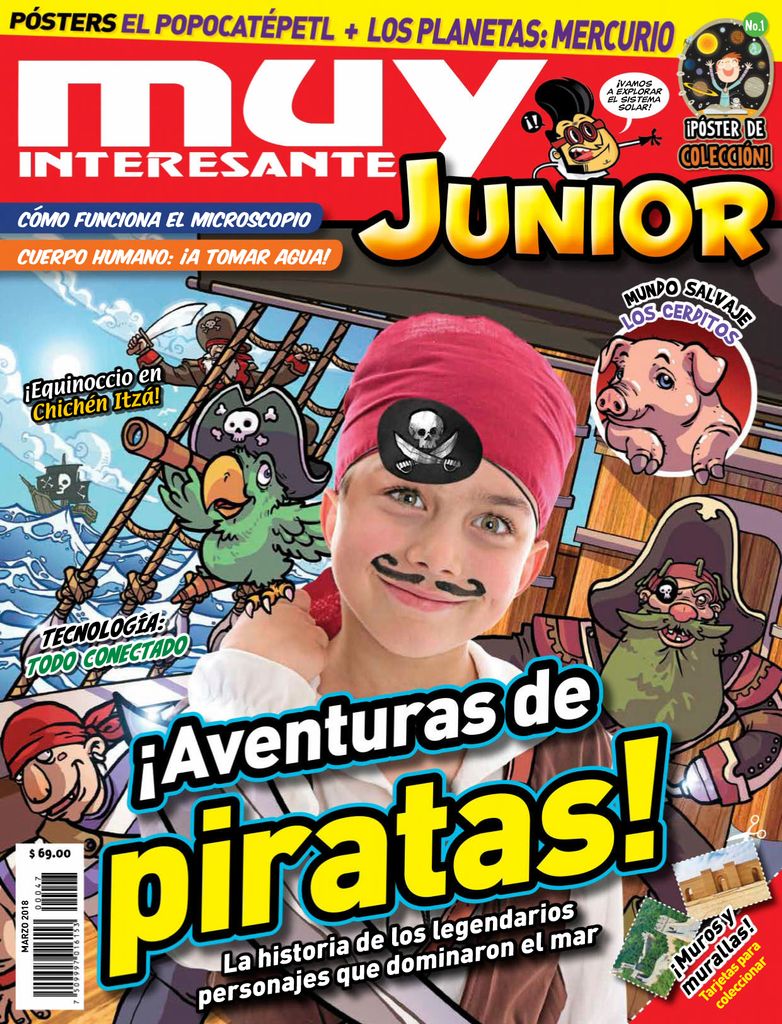 Muy Interesante Junior Mexico MARZO 2018 Digital DiscountMags