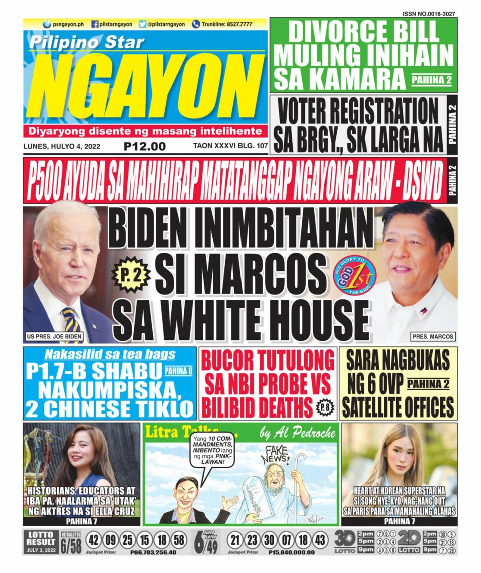 Pilipino Star Ngayon July 04 2022 Digital DiscountMags