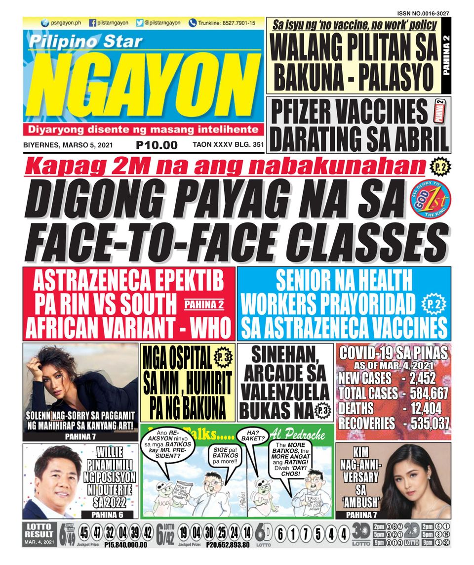 Pilipino Star Ngayon March Digital Discountmags