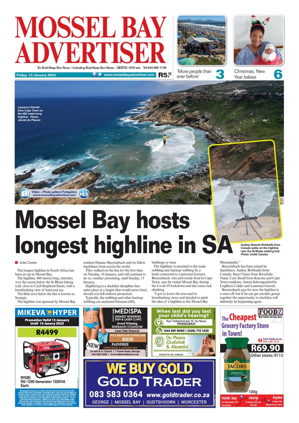 Mosselbay Advertiser January Digital Discountmags