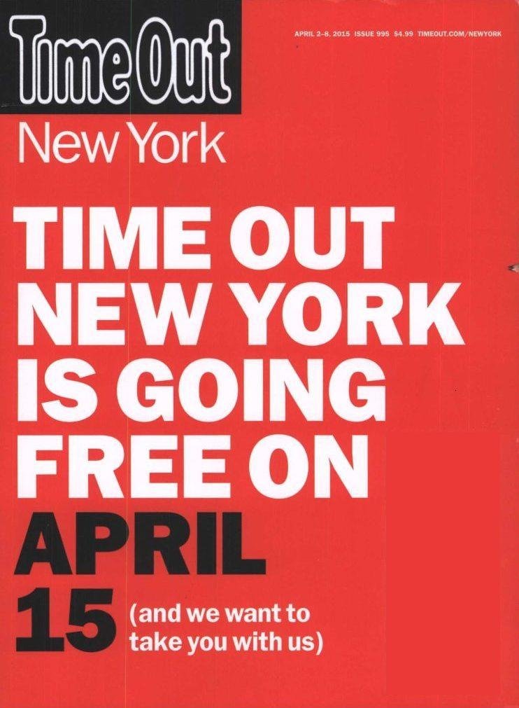 Time Out New York Magazine Ultimate Guide to New York