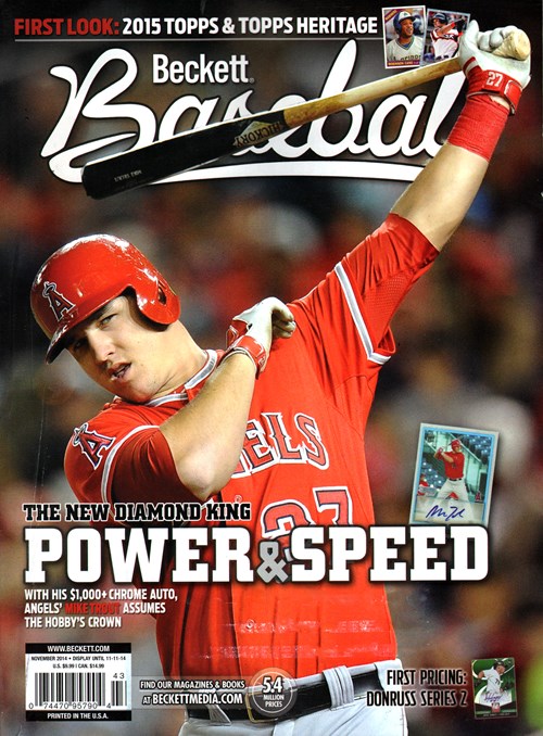 Beckett Baseball Magazine Your Guide to Baseball Cards