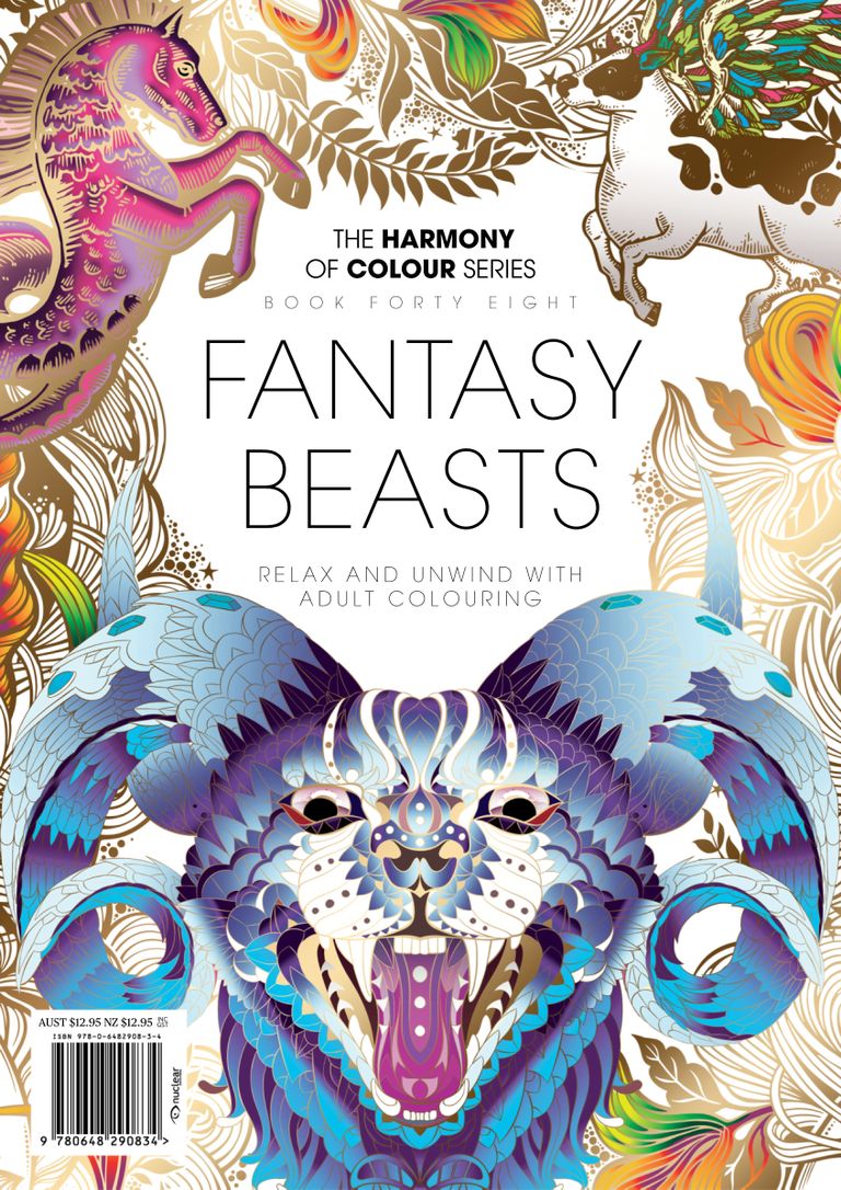 Download Colouring Book Fantasy Beasts Magazine Digital Discountmags Com Australia