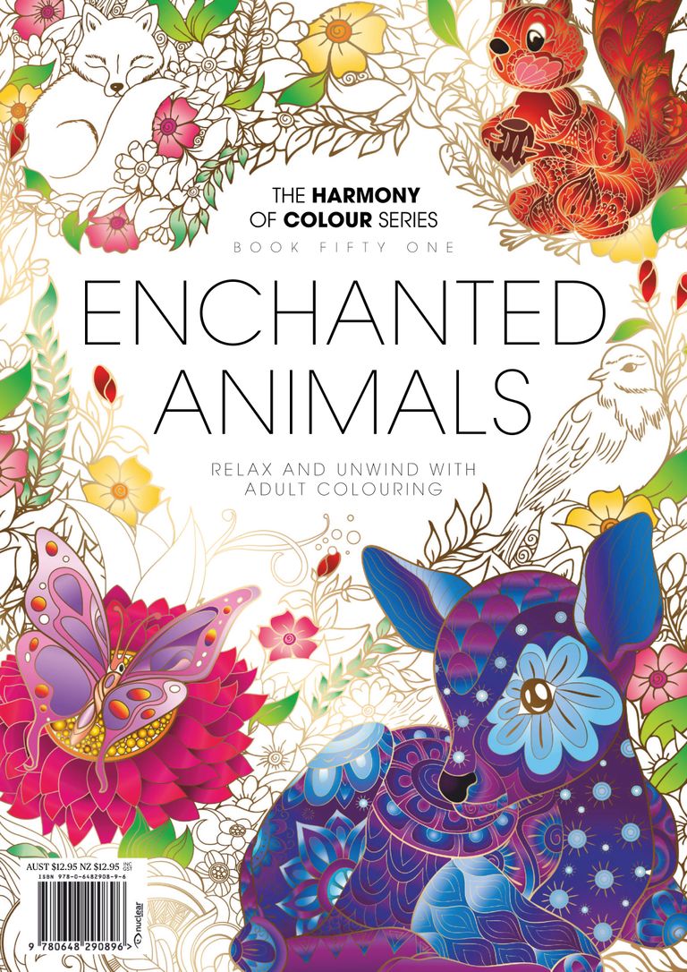 Download Colouring Book Enchanted Animals Magazine Digital Discountmags Com Australia