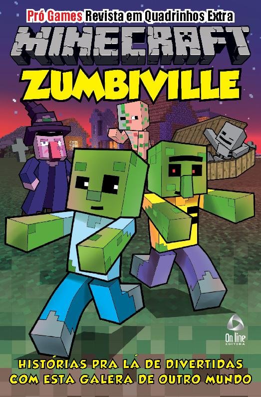 Minecraft Revista em Quadrinhos Pro Games Revista em Quadrinhos ...