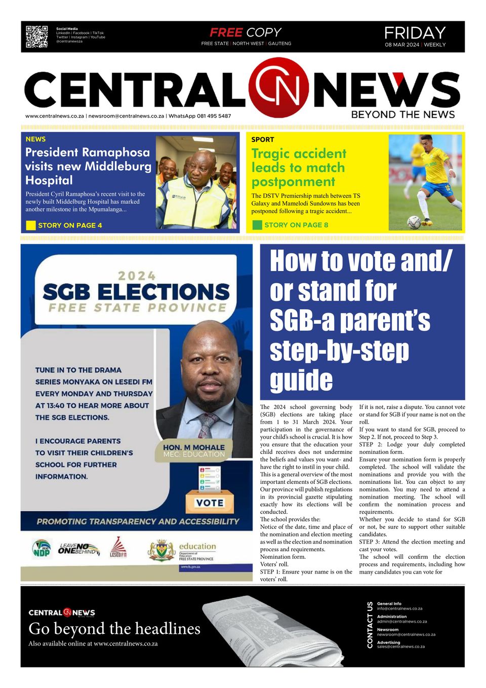 Central News Central News E-edition 043: Download The Latest Weekly ...