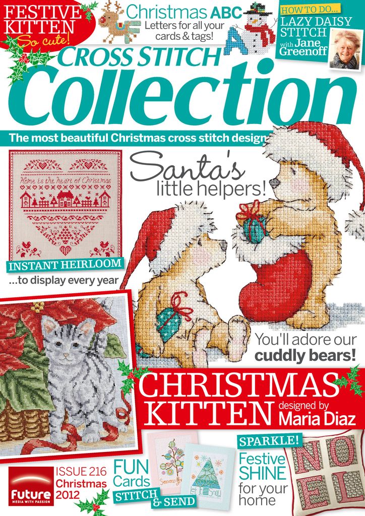 The Ultimate Christmas Cross Stitch Collection United Kingdom Magazine  (Digital)