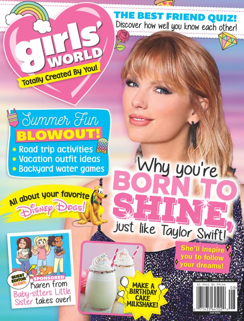 Girls World Back Issue August 21 Digital Discountmags Com Australia