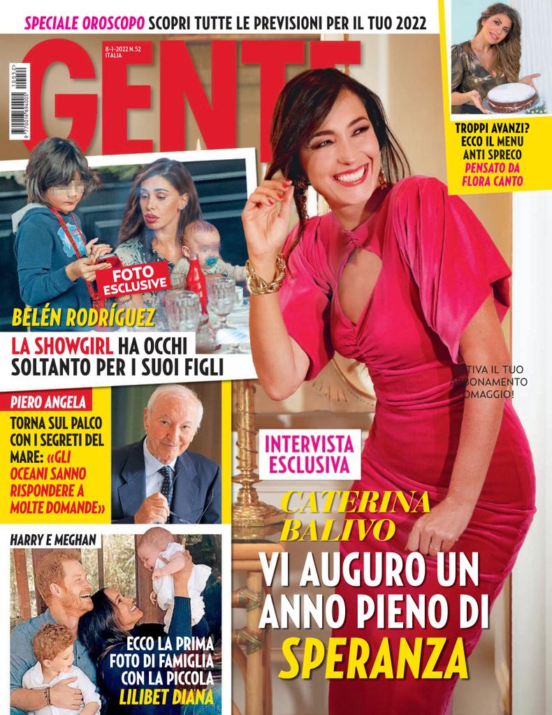 Gente Numero 52 - 2021 (Digital) - DiscountMags.com (Australia)