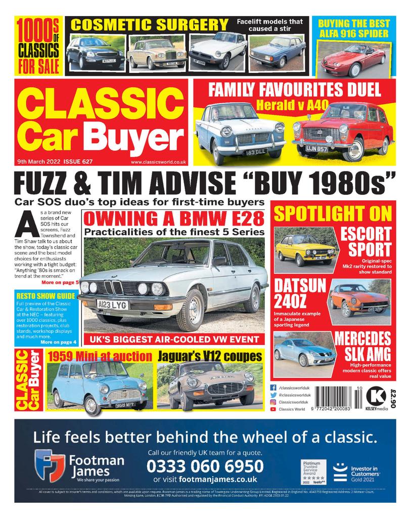 Classic Car Buyer 3/9/2022 (Digital) - DiscountMags.com (Australia)