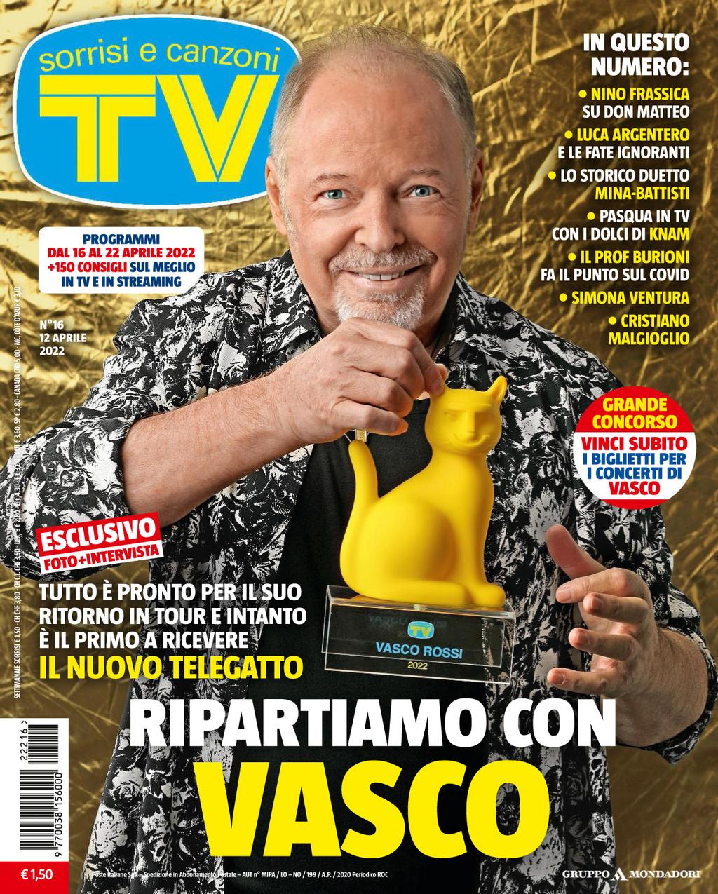 TV Sorrisi e Canzoni 2022 / 16 (Digital) - DiscountMags.com (Australia)