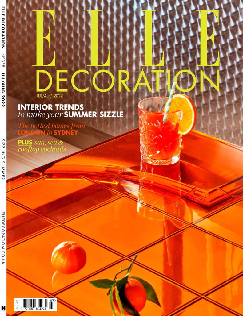 Elle Decoration UK July/August 2022 (Digital)