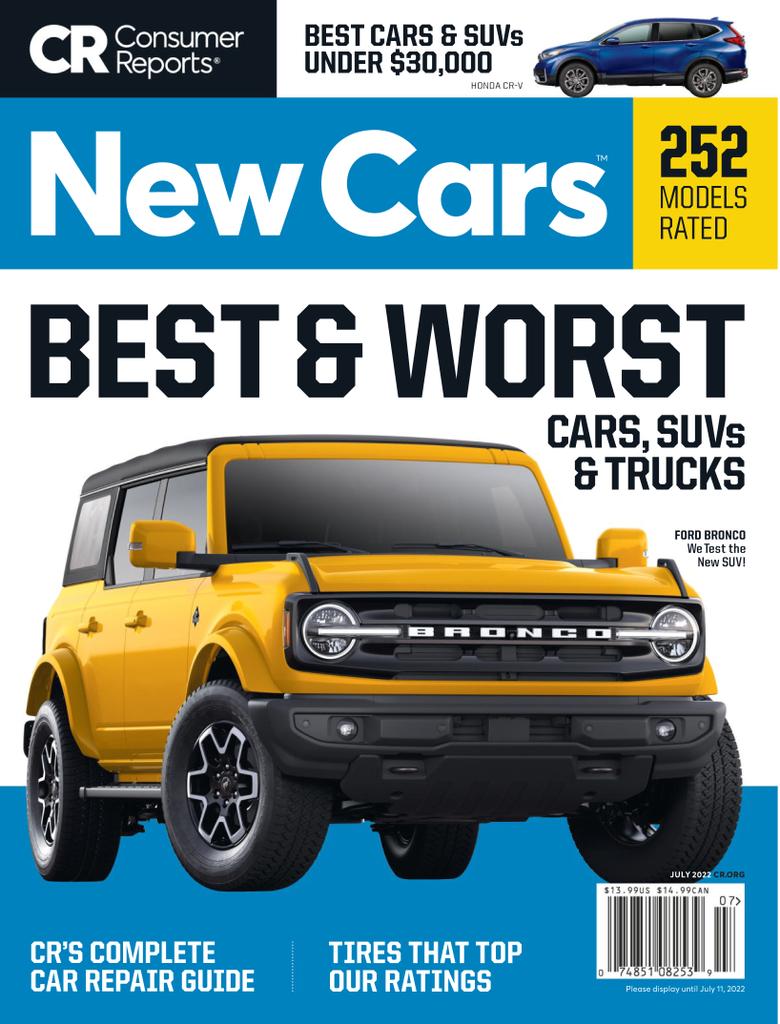 Consumer Reports New Cars Magazine (Digital) (Australia)