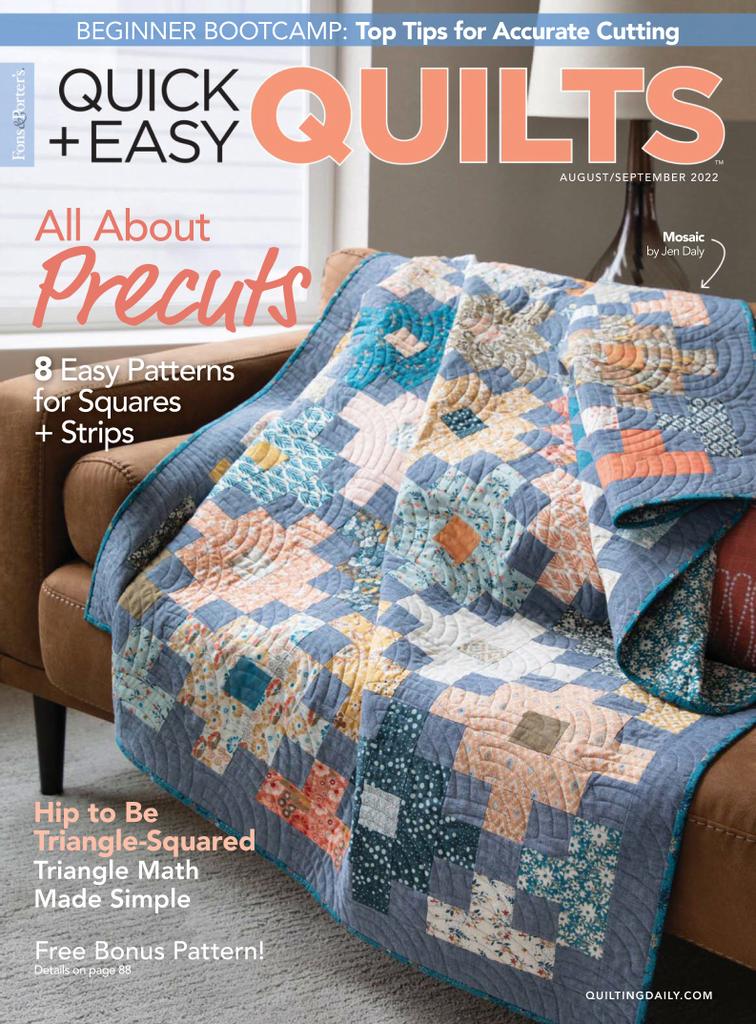 Quick+Easy Quilts August/September 2022 (Digital)