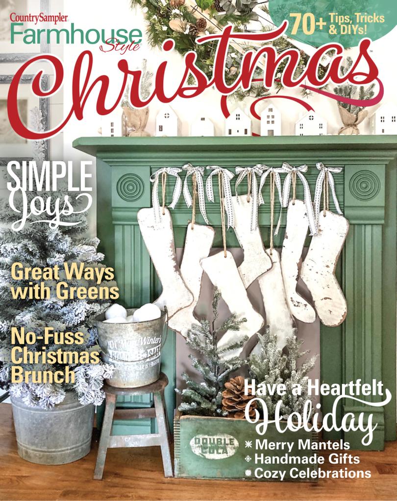 Country Sampler Farmhouse Style SIP Christmas 2022 (Digital