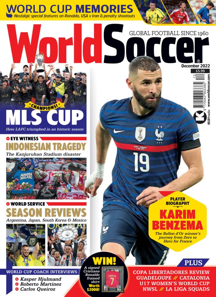 Out now: World Soccer June 2022 - World Soccer