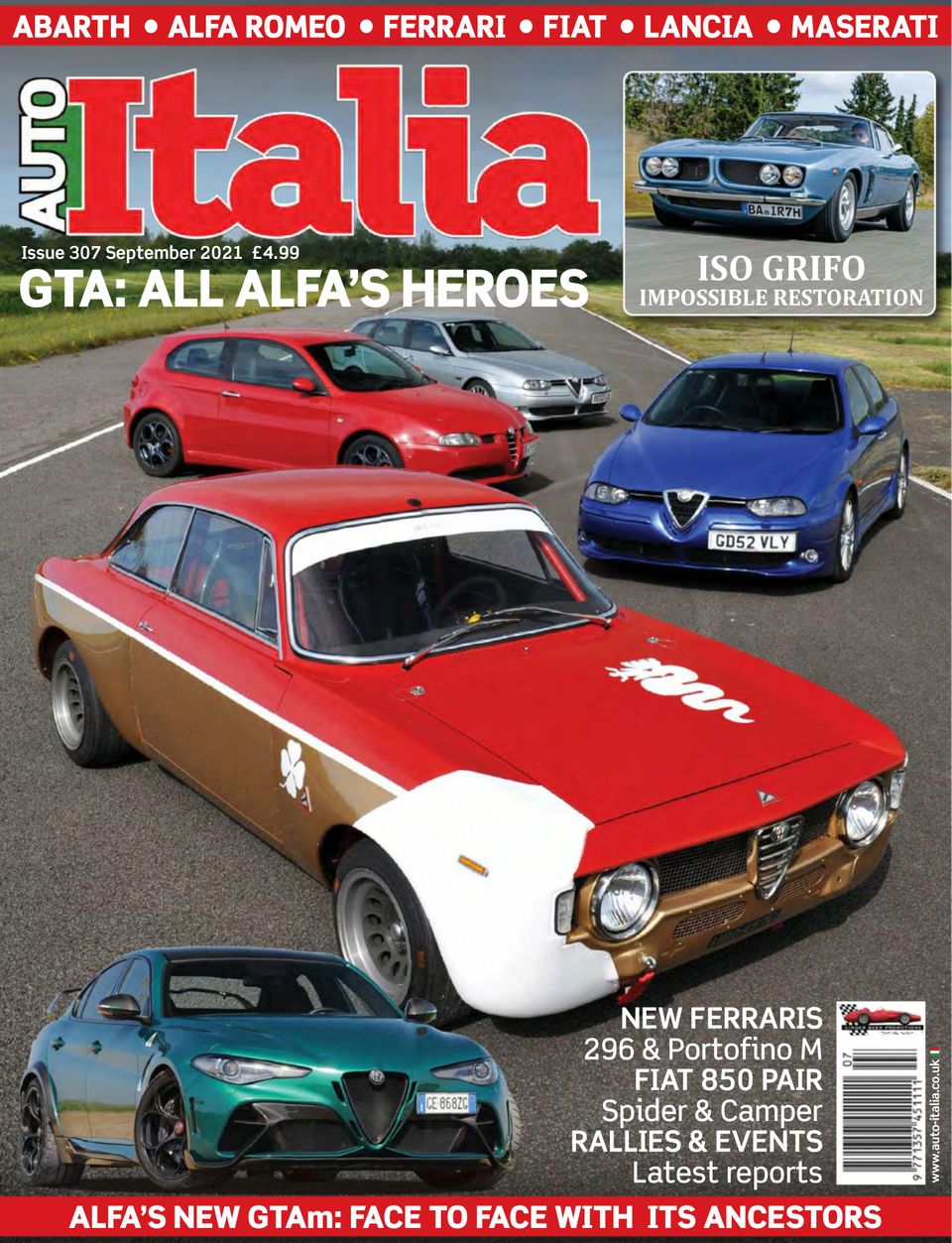 Auto Italia September 2021 (Digital) - DiscountMags.com (Australia)