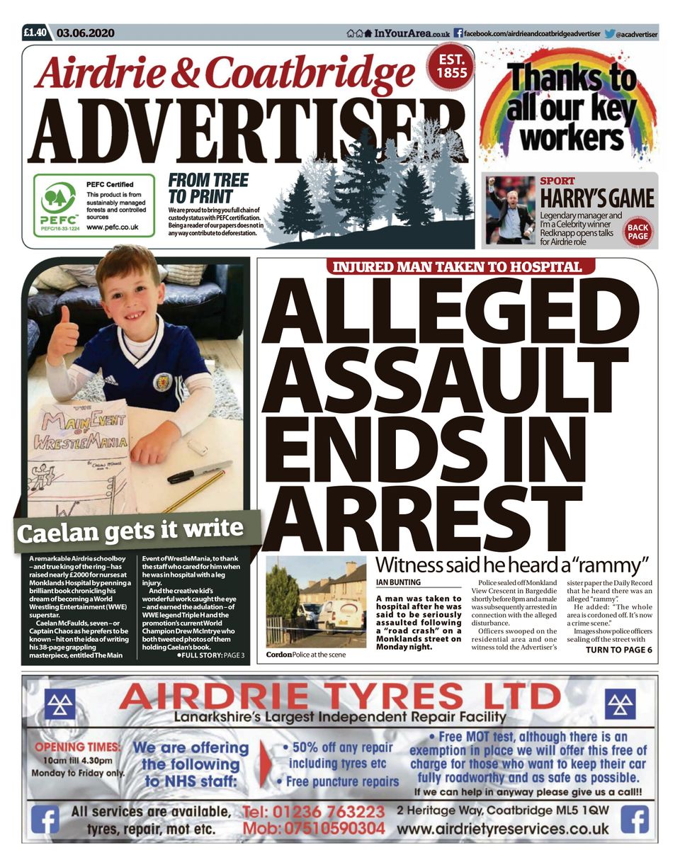 Airdrie and Coatbridge Advertiser June 3, 2020 (Digital) - DiscountMags ...