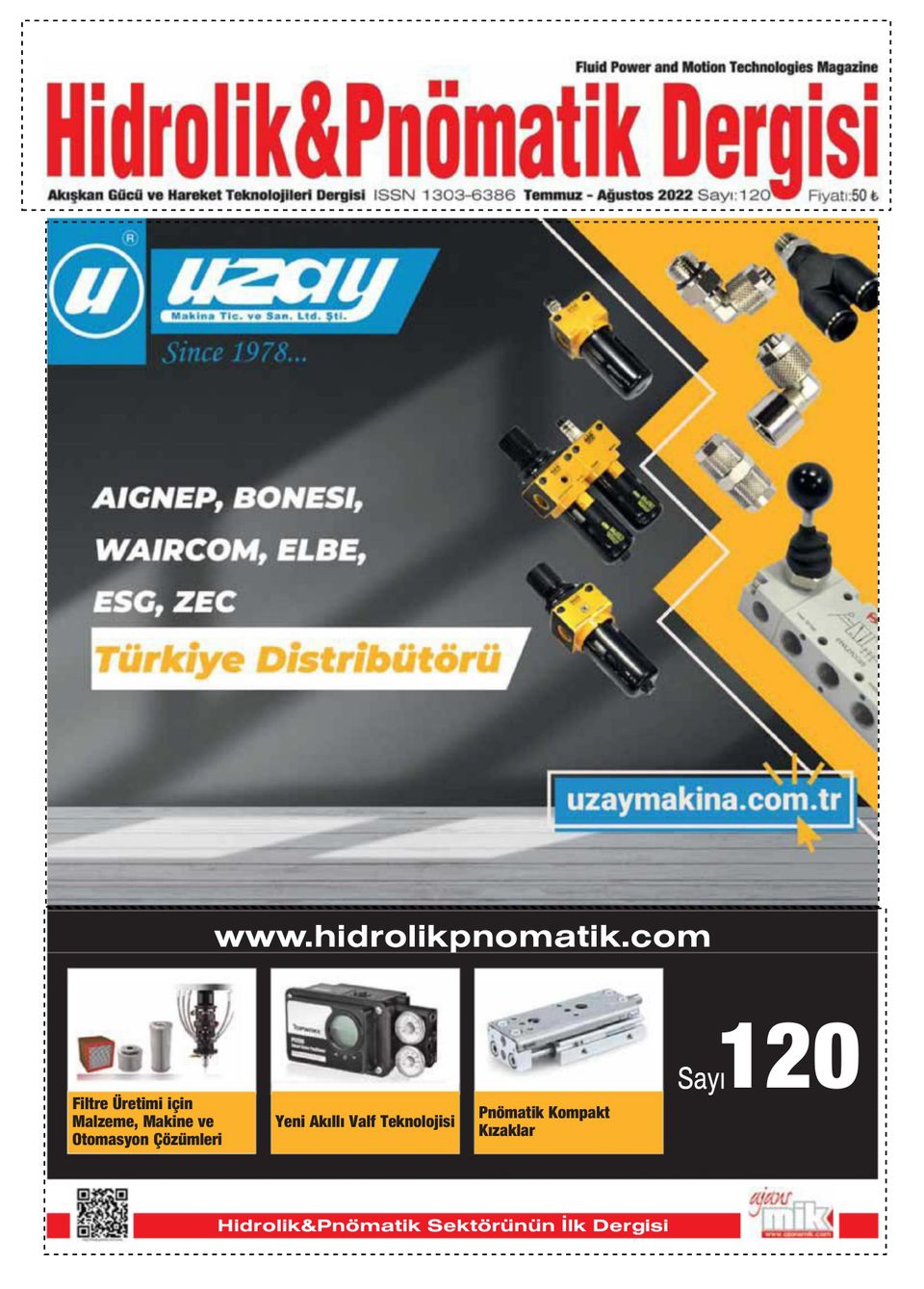 Hidrolik & Pnömatik Dergisi/Hydraulic & Pneumatic Magazine - E-(Digital ...