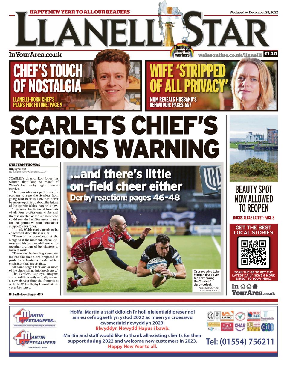 Llanelli Star December 28, 2022 (Digital) (Australia)