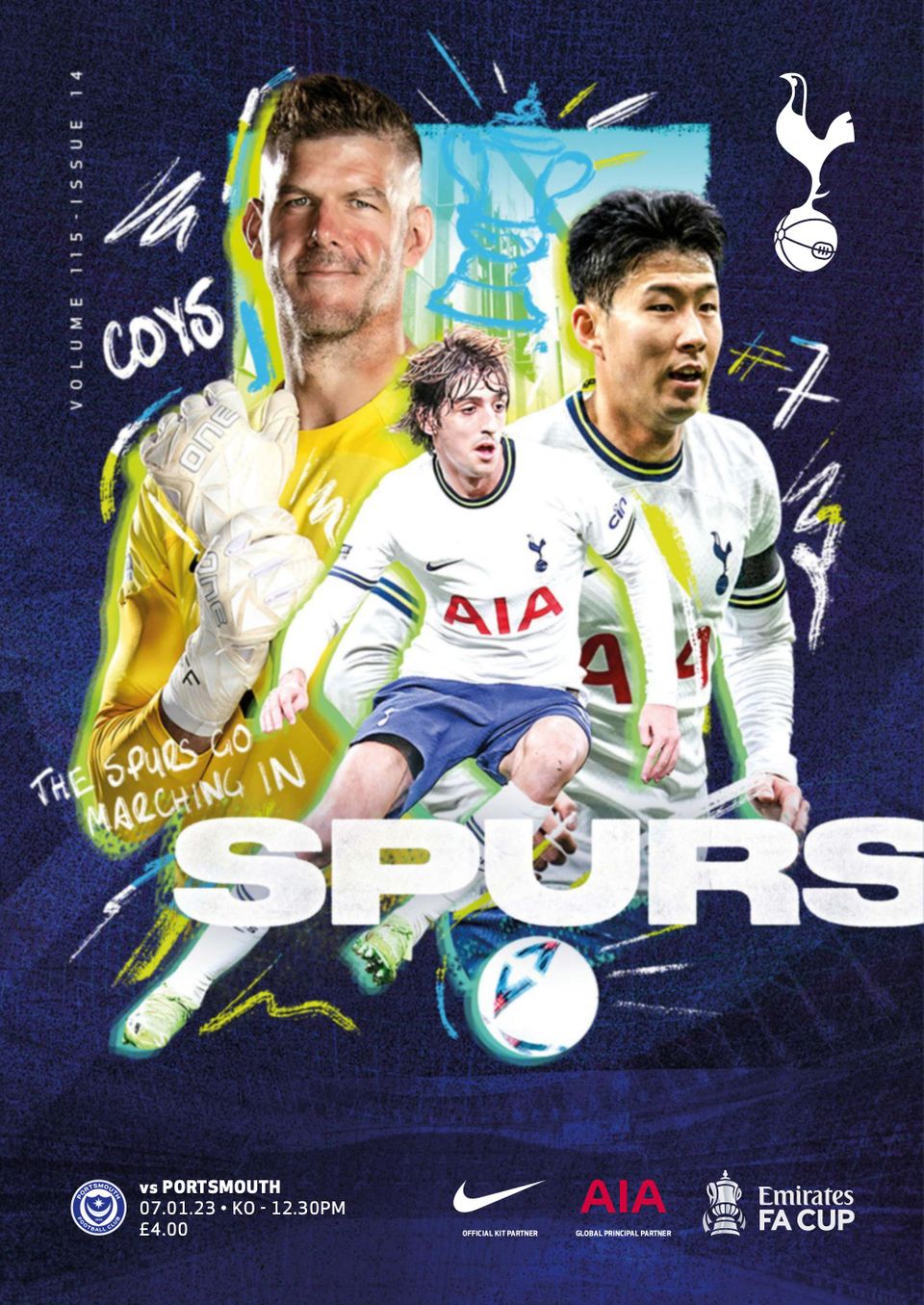 Tottenham Hotspur Publications Spurs v Portsmouth (Digital ...