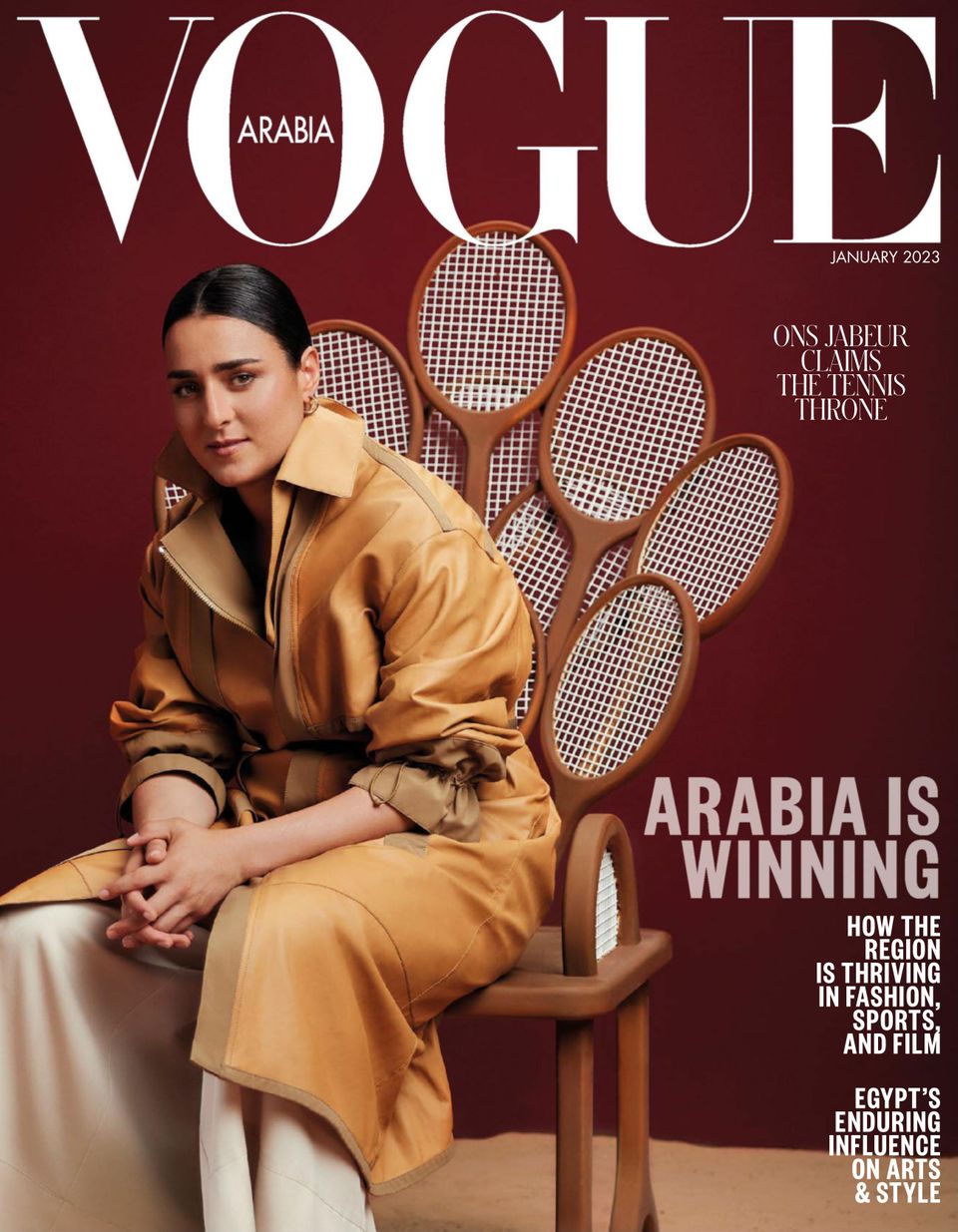 Vogue Arabia March 2023 Cindy Crewford - 女性情報誌