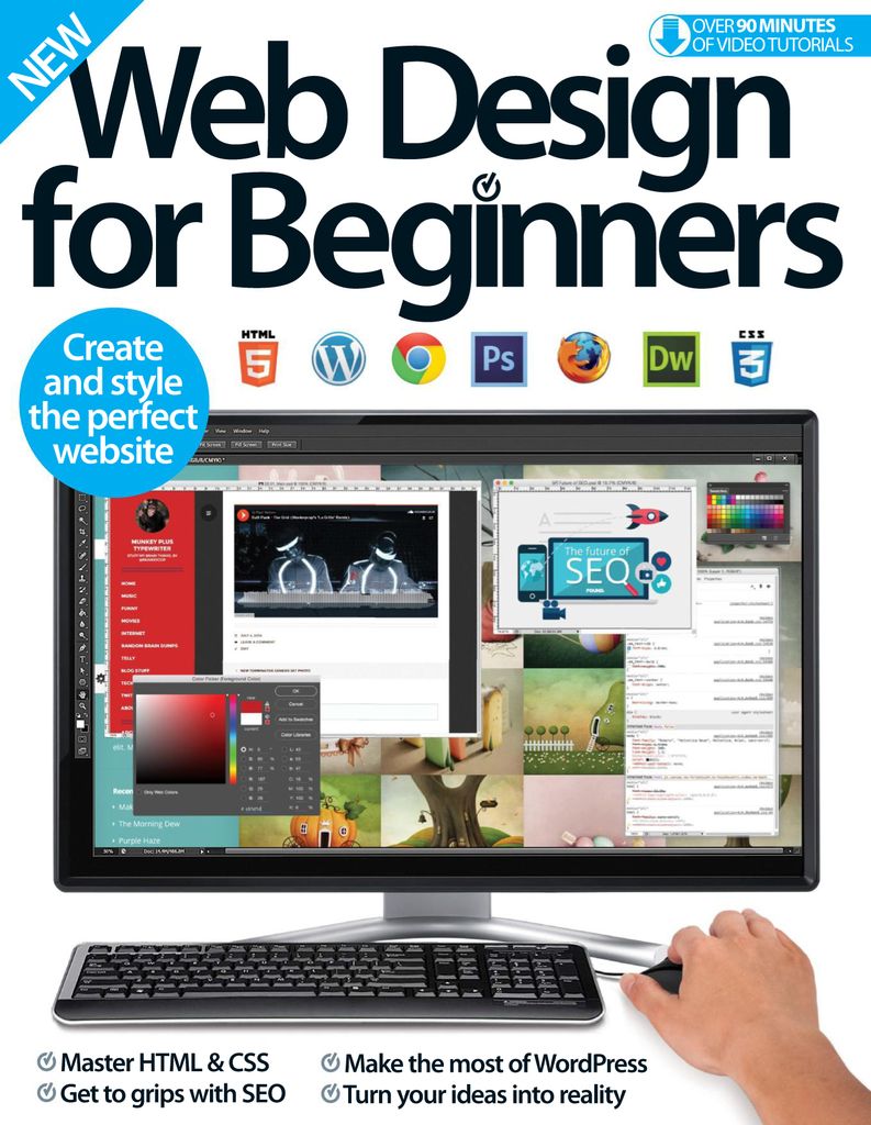 Web Design For Beginners Magazine (Digital) - DiscountMags.com (India)