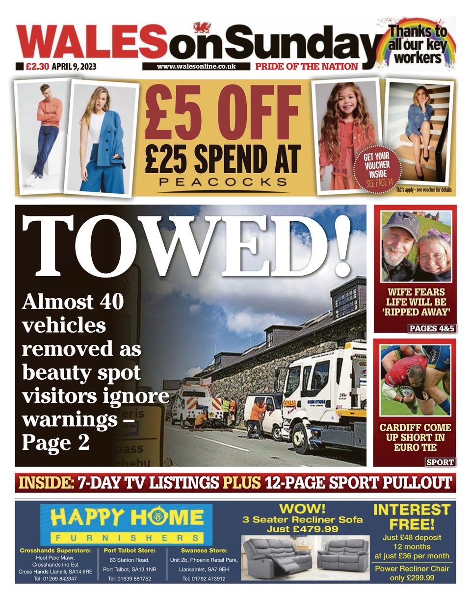 Wales On Sunday April 09 2023 Digital DiscountMags Com   1012621 Wales On Sunday Cover April 09 2023 Issue 