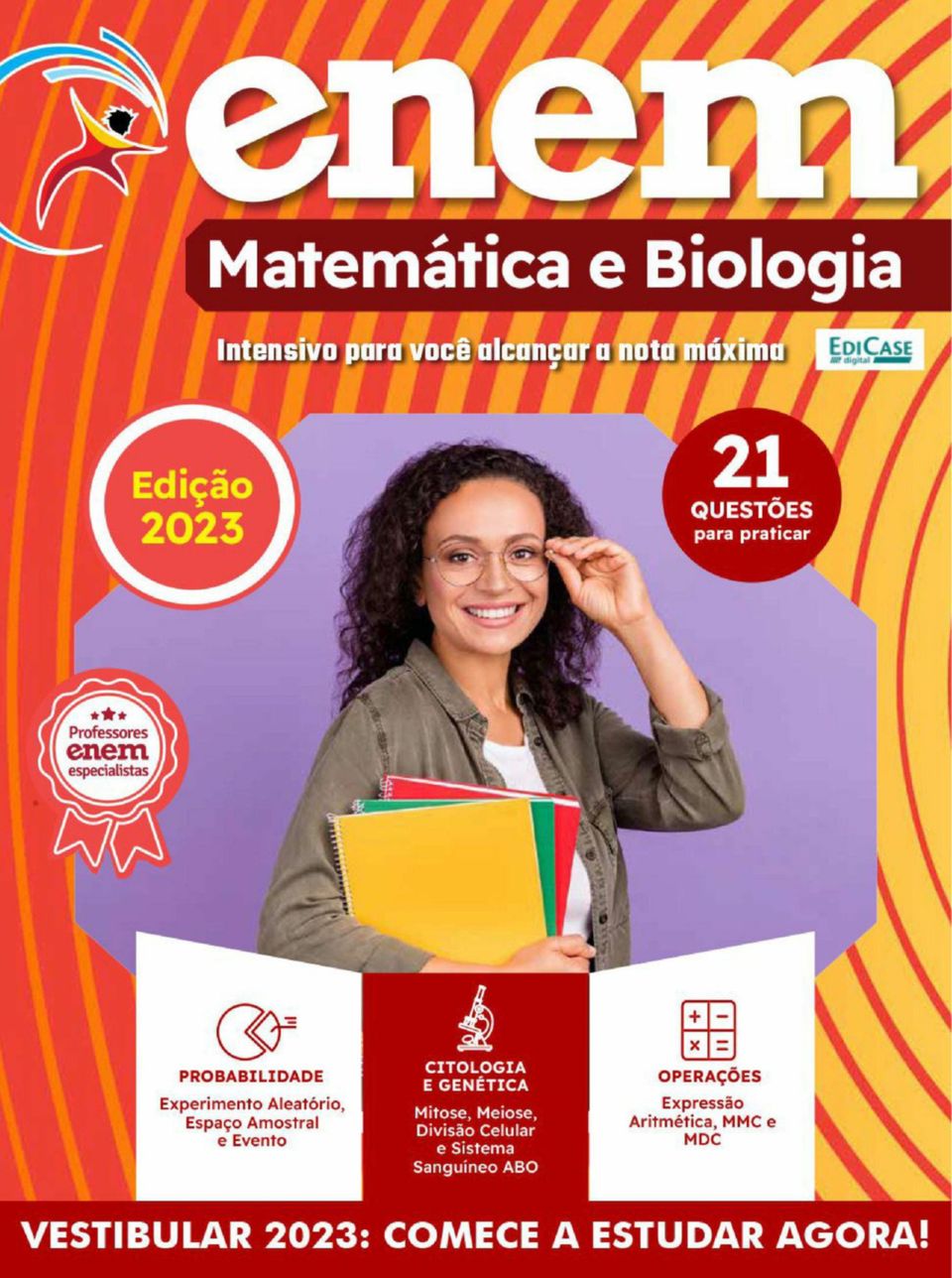 Apostilas Enem Edição 02 Matemática e Biologia Edição atualizada 2023 Digital