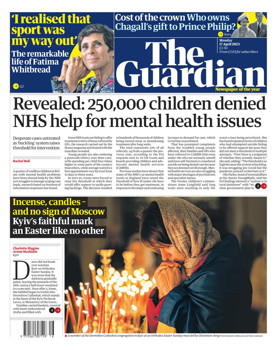 The Guardian April 17, 2023 (Digital)