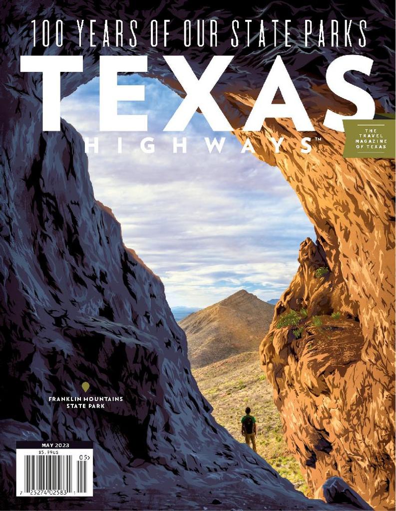 1035505 Texas Highways Cover 2023 May 1 Issue 