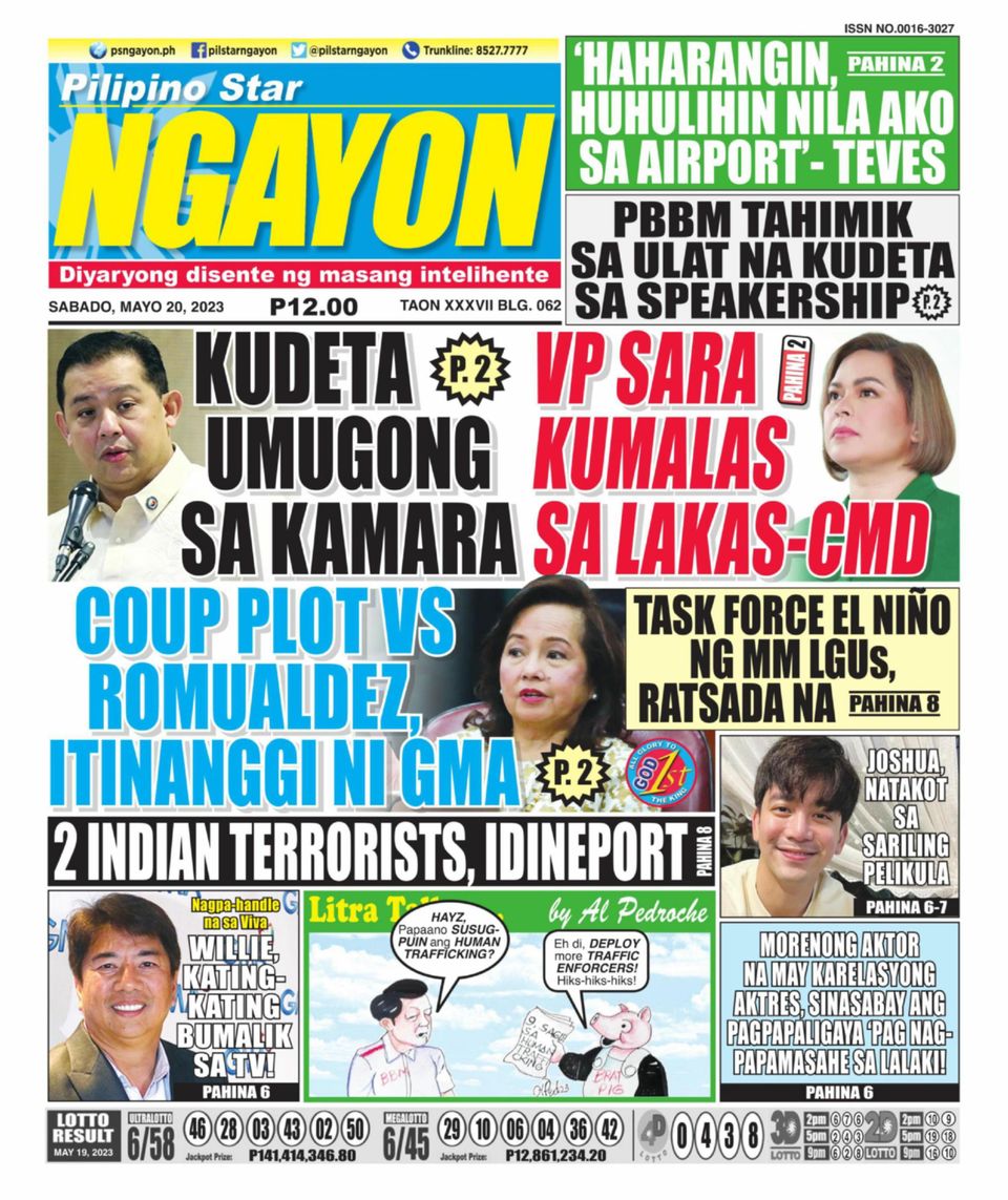 Pilipino Star Ngayon May 20 2023 Digital 6994