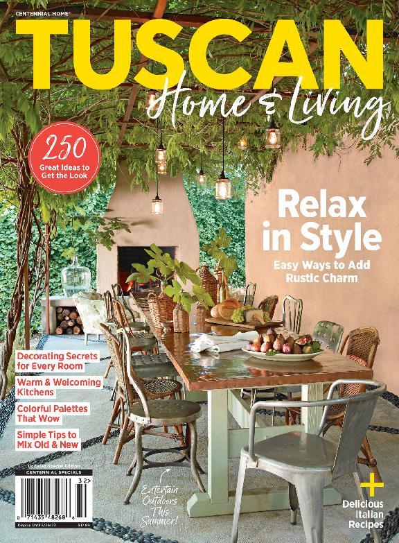 Tuscan Home Living Magazine Digital DiscountMags Com   1055459 Tuscan Home Living Cover 2023 May 24 Issue 