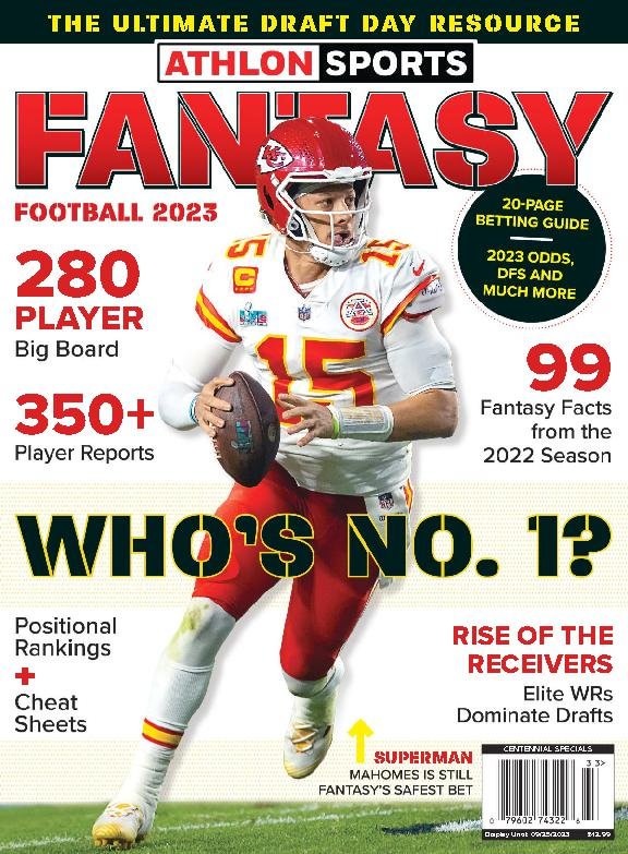 Fox Sports Fantasy Football Magazine Position Rankings Top 300 Experts  Draft