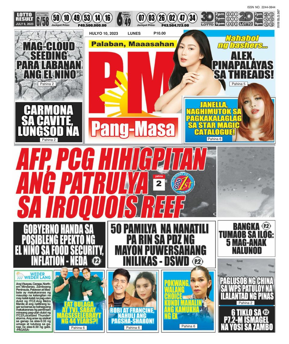 Pang Masa July 10, 2023 (Digital) - DiscountMags.com