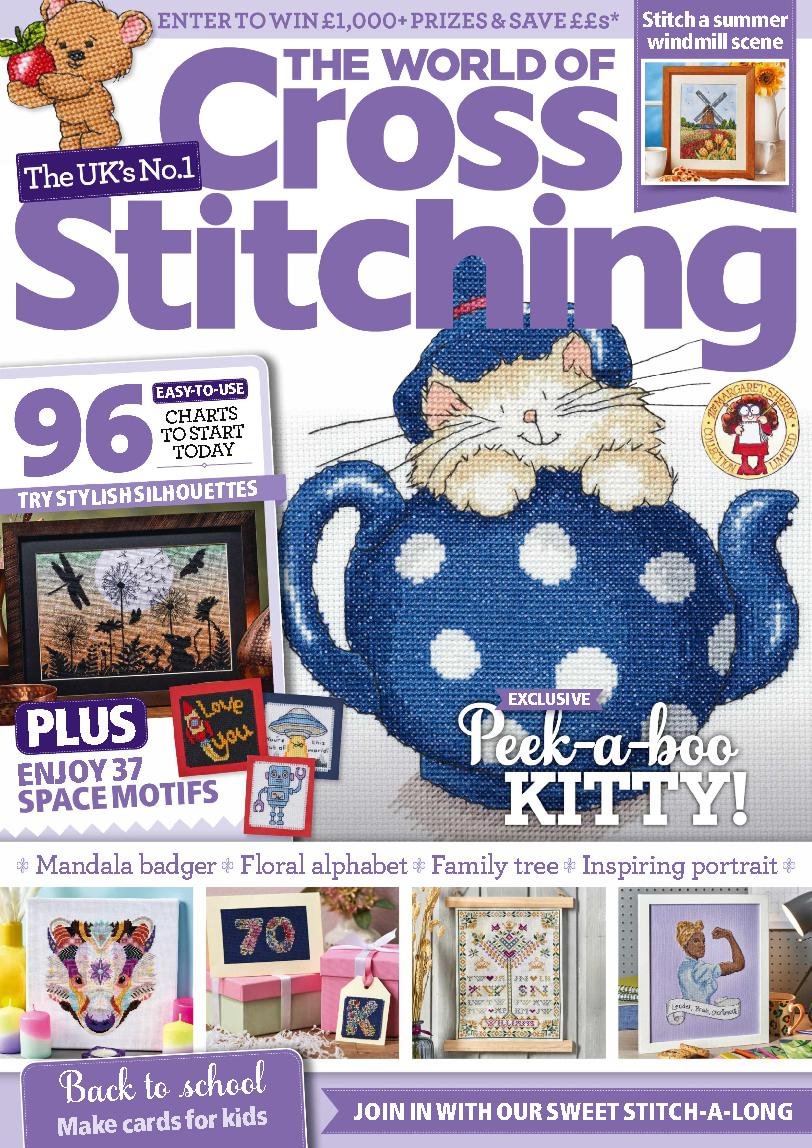 Just Cross Stitch Magazine January February 2012 - Stitches From The Heart