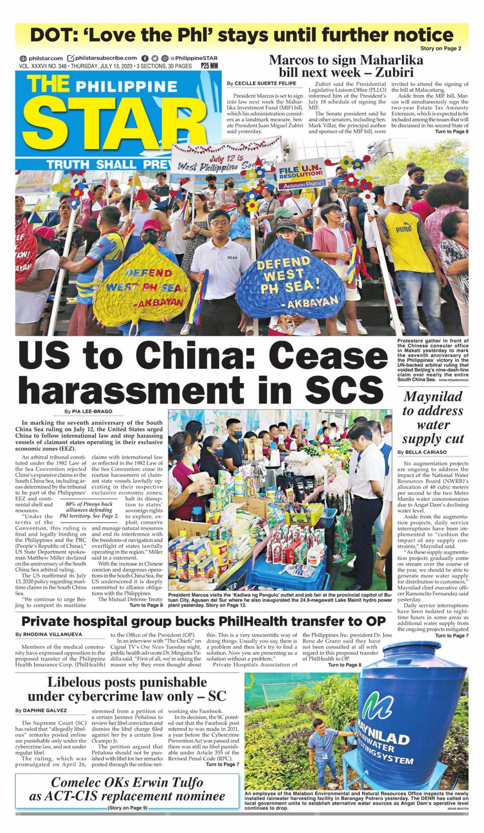 The Philippine Star July 13, 2023 (Digital) - DiscountMags.com