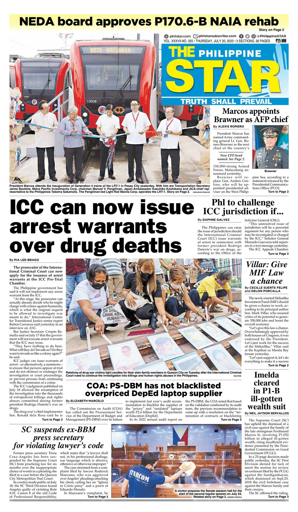 The Philippine Star July 20, 2023 (Digital) - DiscountMags.com