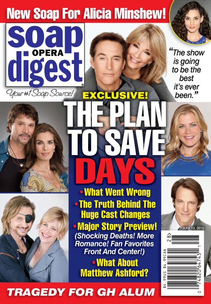 Soap Opera Digest July 13, 2015 (Digital) - DiscountMags.com