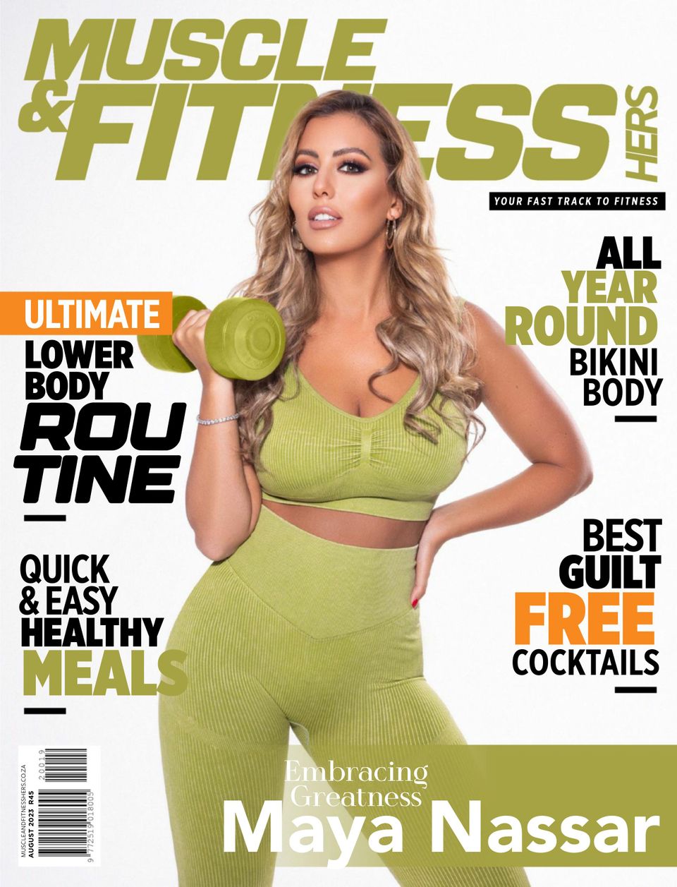 Muscle and Fitness Hers South Africa August 2023 (Digital