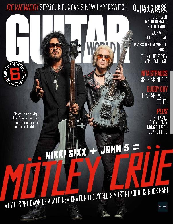 Guitar World Magazine October 2019 Adam Jones (Tool) Exclusive