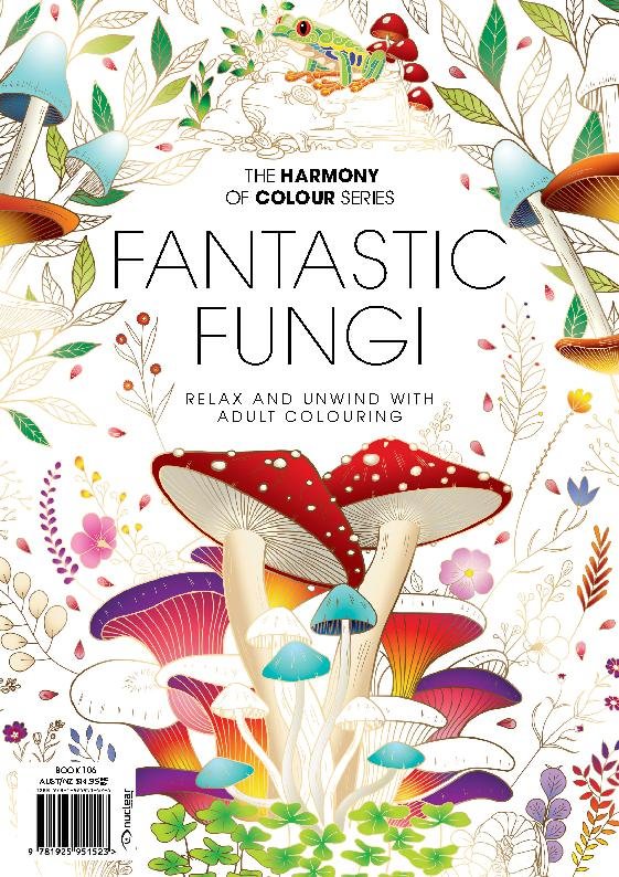 Colouring Book Fantastic Fungi Magazine (Digital)