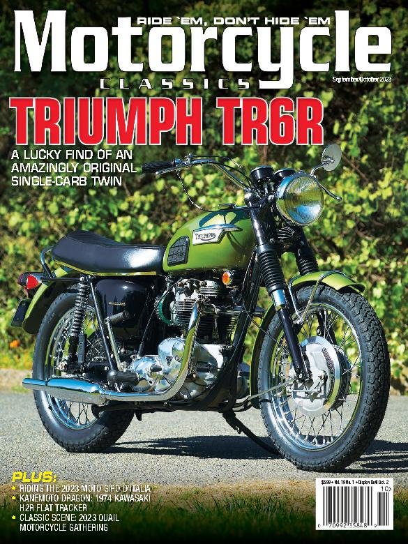 1970 Triumph TR6R - Motorcycle Classics