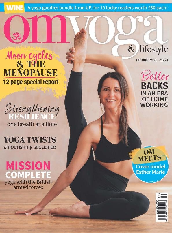 1101006 om yoga lifestyle cover 2023 october 1 issue